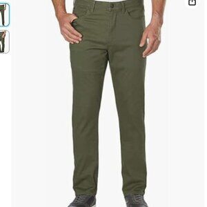 English Laundry 40x29 Men’s Cotton Straight Leg Breeze Chino Green Pant